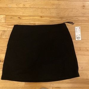 Uniqlo Black Wool Skirt